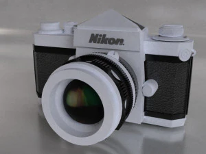 Nikon Camera 3D Model