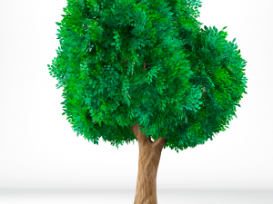 Stylized trees Modelo 3D