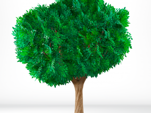 Stylized trees Modelo 3D