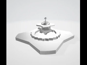 हीरा स्मारिका 3D प्रिंट मॉडल