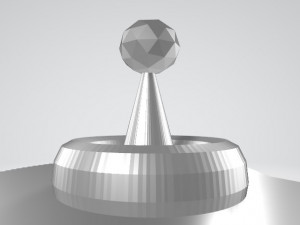 Diamond souvenir 3D Print Model