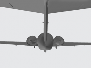 Bombardier crj 200 Modelo de impresión 3D