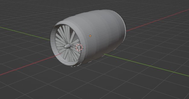 Planes engene 3D Print Model .c4d .max .obj .3ds .fbx .stl .blend 