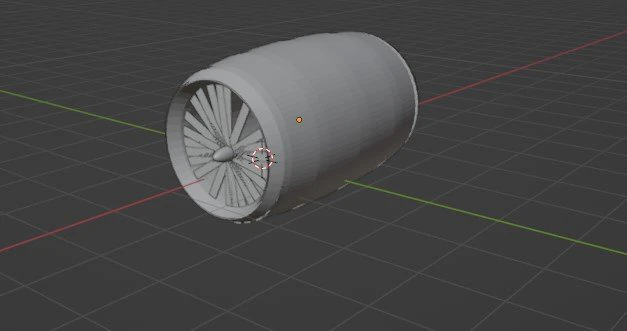 Planes engene 3D Print Model .c4d .max .obj .3ds .fbx .stl .blend 