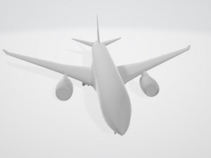 Plane boeing 787 Modelo de impresión 3D