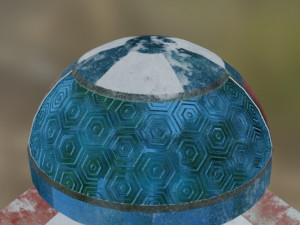 Space Base Modelo 3D