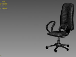 Office chair 3D मॉडल