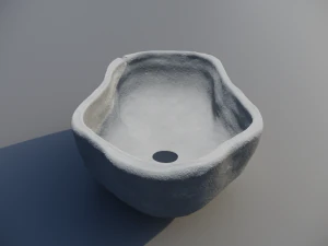 Sink Damaged 3D Model