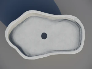 Sink Damaged 3D Model