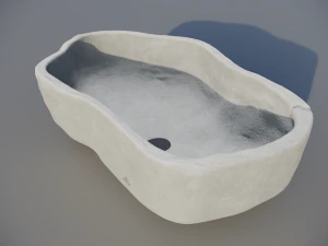 Sink Damaged 3D Model
