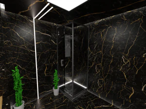 Dark bathroom 3D Model