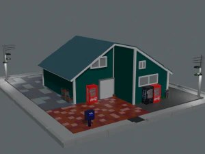 Магазин 3D Модель