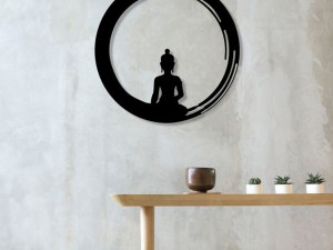 ENSO BUDA - ZEN CIRCLE WALL ART 3D 打印模型