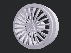 Llantas scalextrisch 3D printmodel