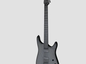 Electric guitar 3D Model