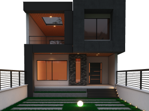 Modern house 3D Model