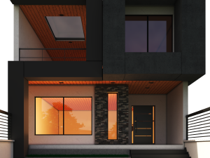 Modern house 3D 模型