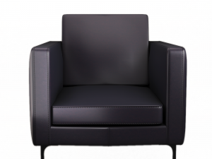 Leather Armchair 3D Model