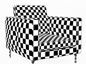 Leather Armchair 3D Model
