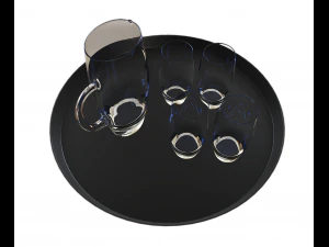 Krug und Glas 01 3D Modell