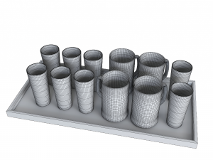 Glass 3Dモデル