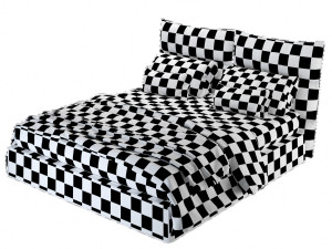 Bed 02 3D 모델