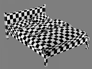 Bed 03 3D Модель