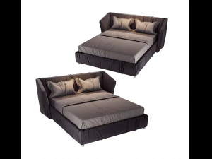 Too night bed 3D Model