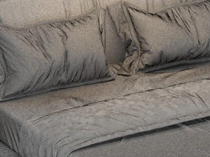 Too night bed 3D Model