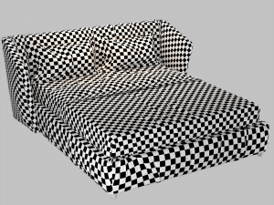 Too night bed 3D Model