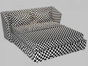 Too night bed 3D Model