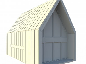 Barn House Model 3D
