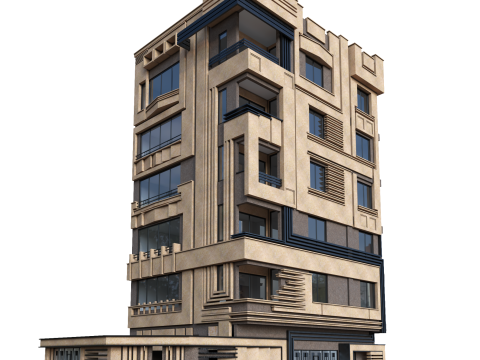 Modern exterior 3D Model