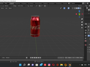 Coca-Colla Modelo 3D