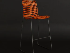 Banqueta moiré Modelo 3D