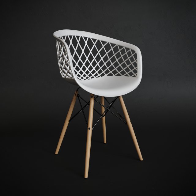 Chair Web Cadeira Web Model 3D .c4d .max .obj .3ds .fbx .stl .blend 