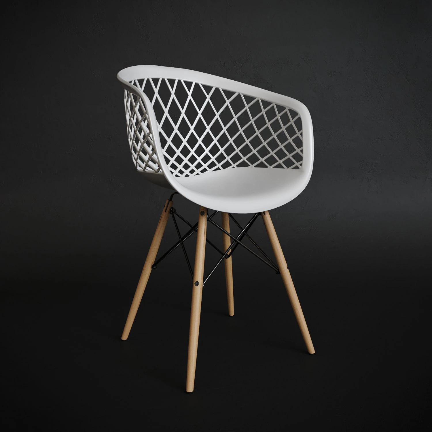 Chair Web Cadeira Web 3D Model .c4d .max .obj .3ds .fbx .stl .blend