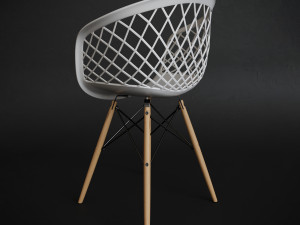Chair Web Cadeira Web Model 3D