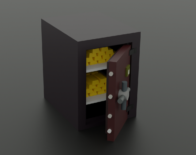 Safe Model 3D .c4d .max .obj .3ds .fbx .stl .blend 
