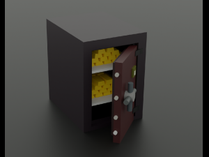 Safe Modelo 3D