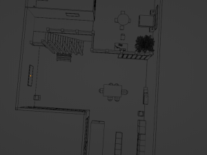 Low poly house Modello 3D