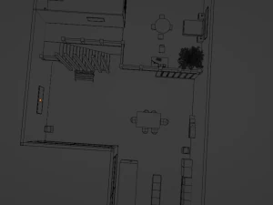 Low poly house 3D Model