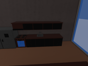 Low poly house Modello 3D