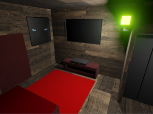Low poly willage 3D Модель