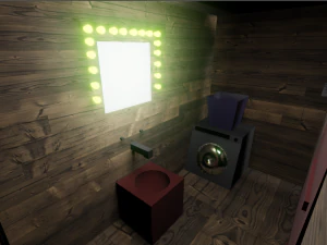 Voluntad de baja poli Modelo 3D