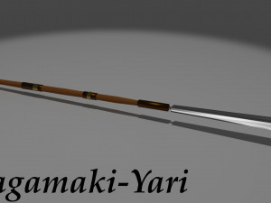 Yari Variants Seven Variations 3D 모델