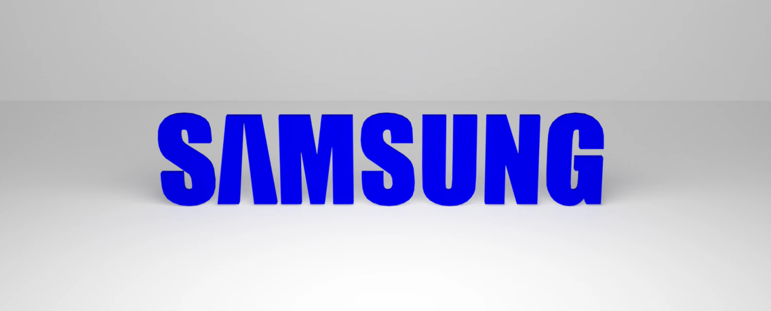 Logotipo de Samsung Modelo 3D .c4d .max .obj .3ds .fbx .stl .blend 