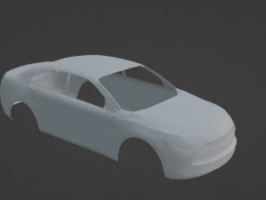 Sedan 3D Model