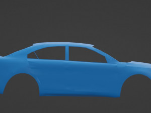 Sedan Model 3D