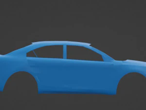 Sedan 3D Model